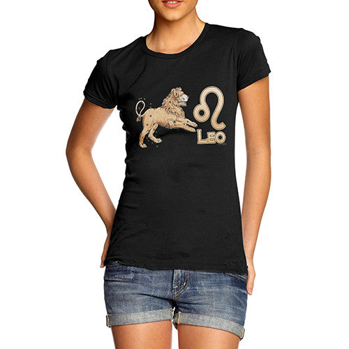 Women's Leo Zodiac Astrological Sign T-Shirt
