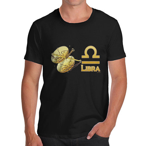 Men's Libra Zodiac Astrological Sign T-Shirt