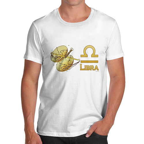 Men's Libra Zodiac Astrological Sign T-Shirt