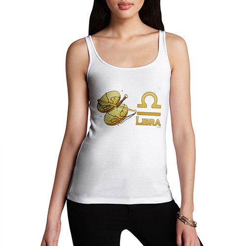 Women's Libra Zodiac Astrological Sign Tank Top