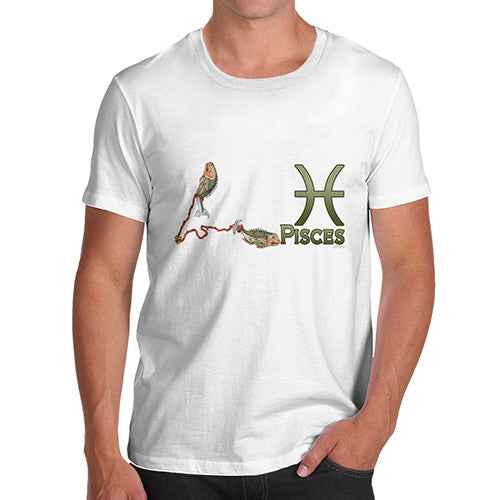 Men's Pisces Zodiac Astrological Sign T-Shirt