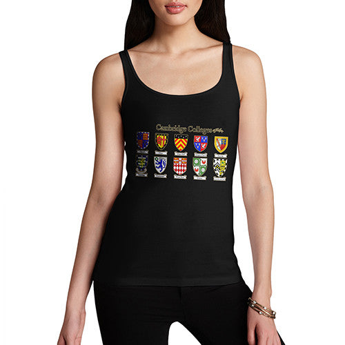 Women's Cambridge Colleges Crest Blazon Tank Top