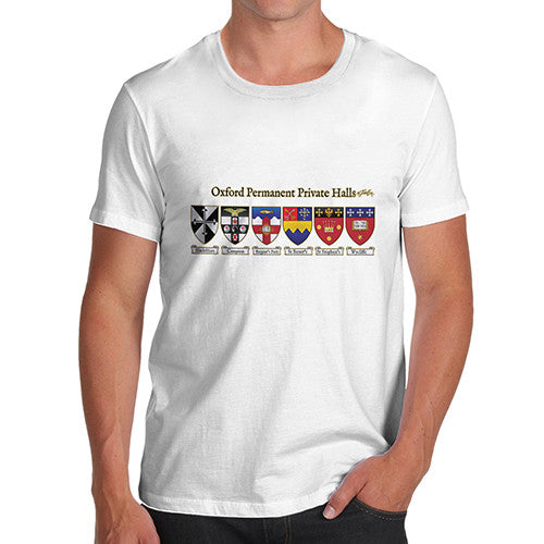 Men's Oxford Private Crest Badge T-Shirt