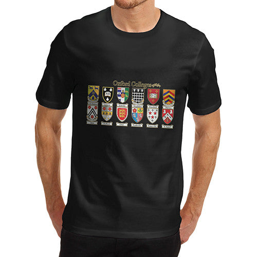 Men's Oxford Crest Badge T-Shirt