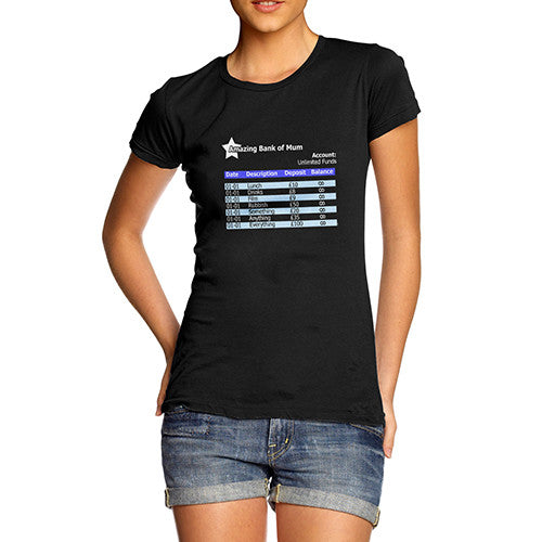 Women's Bank Of Mum T-Shirt