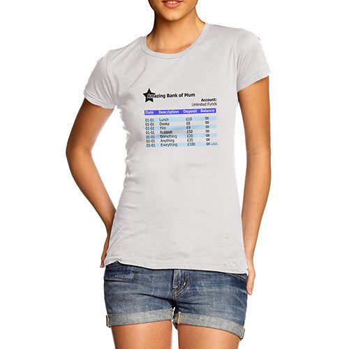 Women's Bank Of Mum T-Shirt