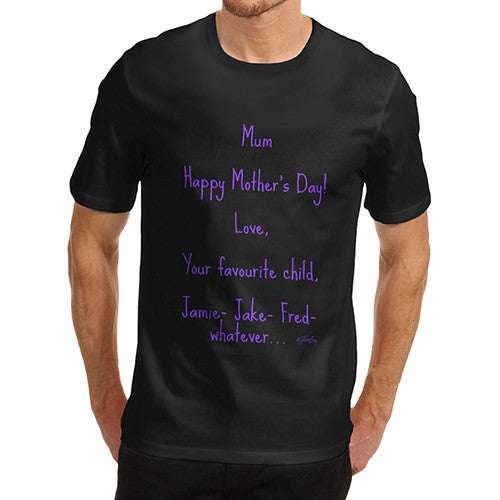 Men's Happy Mother's Day T-Shirt