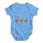 Vintage Montgolfier Baby Grow Bodysuit