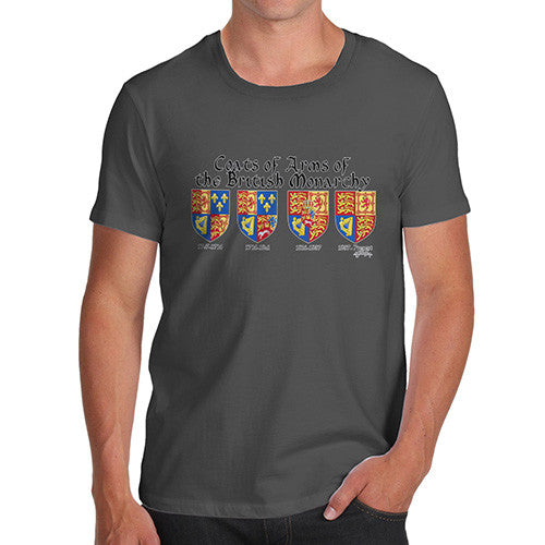 Men's British Monarchy Coats Of Arms T-Shirt