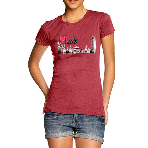 Women's Love Leeds Souvenir T-Shirt