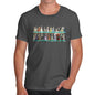 Men's 19th Century Fashion Timeline T-Shirt