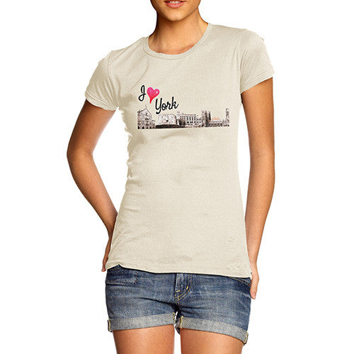 Women's I Love York T-Shirt