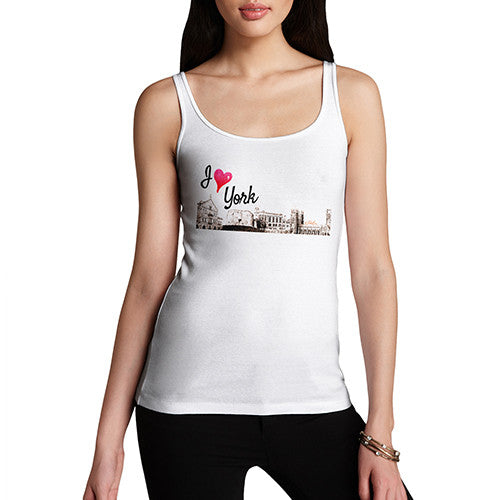 Women's I Love York Tank Top