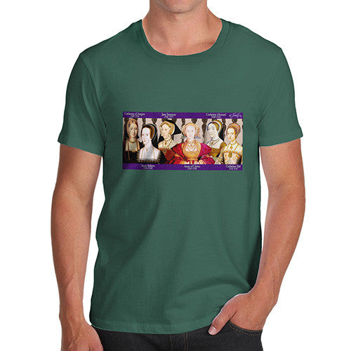 Men's Henry The 8th Wives T-Shirt