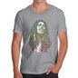 Men's Modern Art Typography Bob Marley T-Shirt