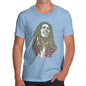 Men's Modern Art Typography Bob Marley T-Shirt