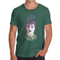 Men's Charlie Chaplin Typography Art T-Shirt