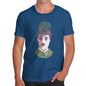 Men's Charlie Chaplin Typography Art T-Shirt