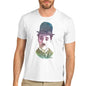 Men's Charlie Chaplin Typography Art T-Shirt