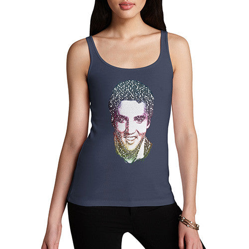 Women's King Of Rock Elvis Presley Tank Top