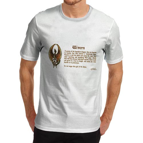 Men's Wyvern Dragon Definition T-Shirt