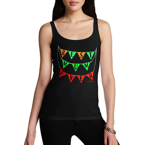 Women's Best Mum Bunting Tank Top