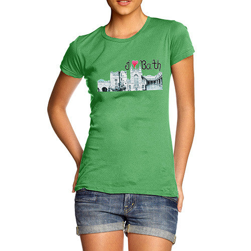 Women's I Love Bath T-Shirt