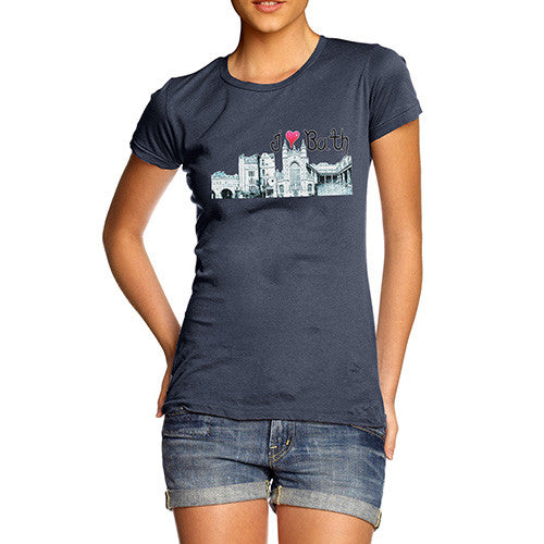 Women's I Love Bath T-Shirt