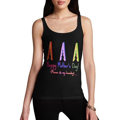 Women's Funny Please Do My Laundry Tank Top