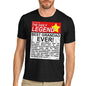 Men's The Daily Legend News Best Granddad Ever T-Shirt