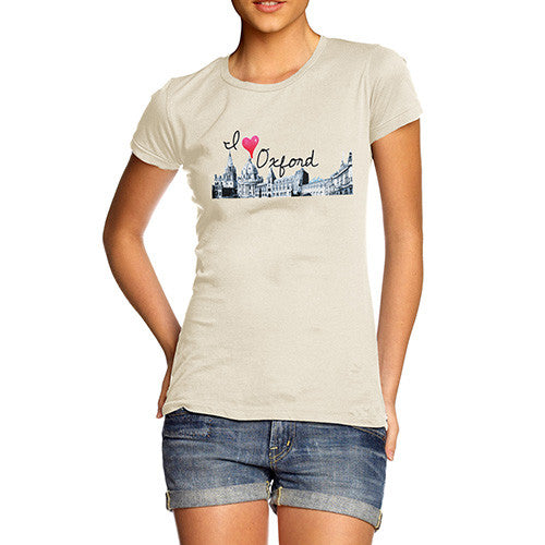 Women's I Love Oxford T-Shirt