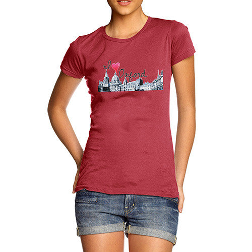 Women's I Love Oxford T-Shirt