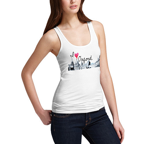 Women's I Love Oxford Tank Top