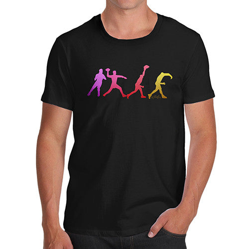 Men's Quarterback Throwing Motion T-Shirt