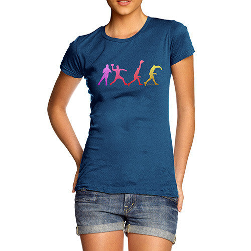 Women's Quarterback Throwing Motion T-Shirt