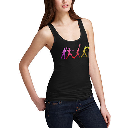 Women's Quarterback Throwing Motion Tank Top