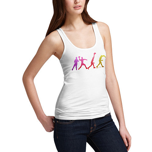 Women's Quarterback Throwing Motion Tank Top