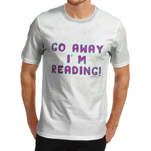 Men's Go Away I'm Reading T-Shirt