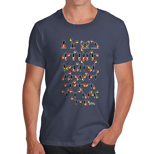 Men's Semaphore Alphabet T-Shirt