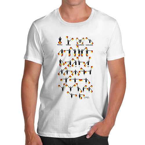 Men's Semaphore Alphabet T-Shirt