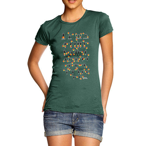 Women's Semaphore Alphabet T-Shirt