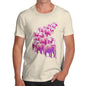 Men's Pink Elephants On Parade T-Shirt