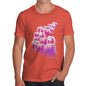 Men's Pink Elephants On Parade T-Shirt