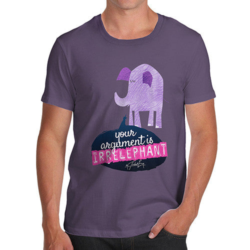 Men's Your Argument Is Irrelephant  T-Shirt