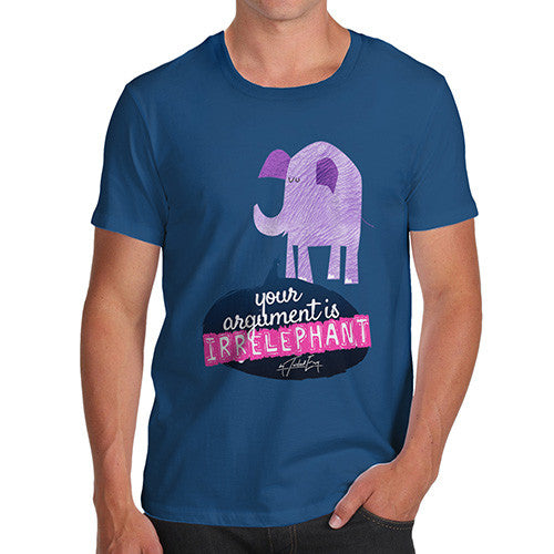 Men's Your Argument Is Irrelephant  T-Shirt