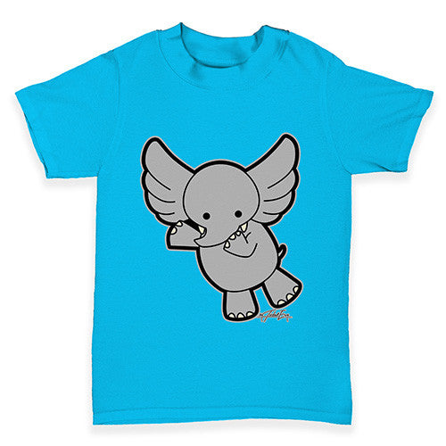 Flying Elephant Baby Toddler T-Shirt