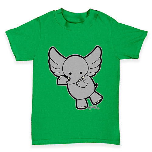 Flying Elephant Baby Toddler T-Shirt