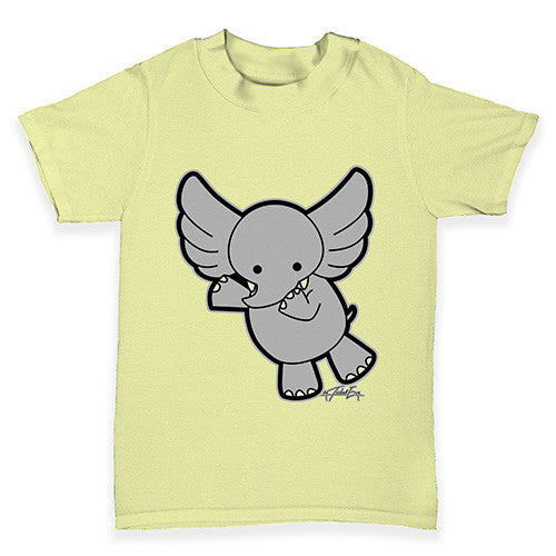 Flying Elephant Baby Toddler T-Shirt