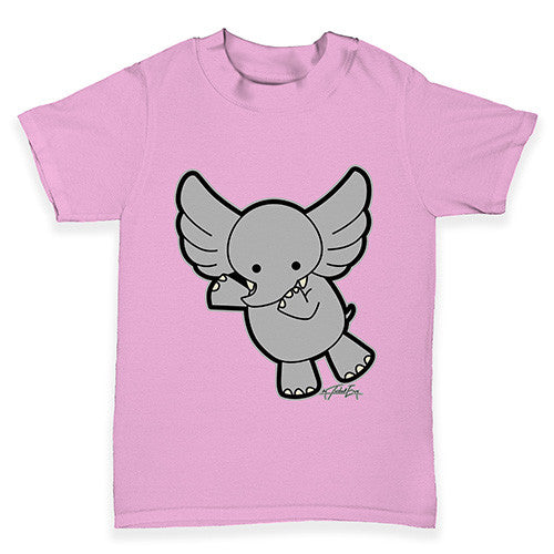 Flying Elephant Baby Toddler T-Shirt