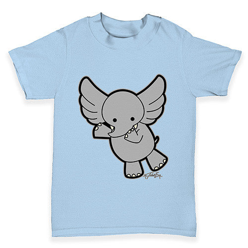 Flying Elephant Baby Toddler T-Shirt